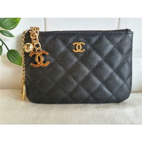 chanel green coin purse|chanel zippy coin purse.